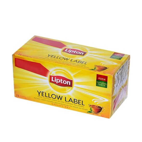 Lipton yelow label tea bags 100g - image 2 | Omowest Afro Intercontinental Shop | KulturCart