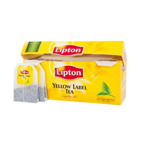 Lipton yelow label tea bags 100g - image 1 | Omowest Afro Intercontinental Shop | KulturCart